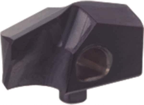 Guhring - Series 4111, 53/64" Diam Grade K/P 145° Replaceable Drill Tip - Carbide, nano-A Finish, 210 Seat Size - Industrial Tool & Supply