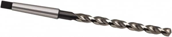 Guhring - 15/32", 1MT 130° Point High Speed Steel Taper Shank Drill Bit - Industrial Tool & Supply