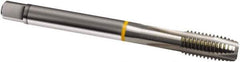 Guhring - M5x0.80 Metric, 3 Flute, Bright Finish, Cobalt Spiral Point Tap - Plug Chamfer, Right Hand Thread, 70mm OAL, 6H Class of Fit, Series 815 - Exact Industrial Supply