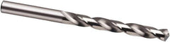 Guhring - 6.1mm 118° Solid Carbide Jobber Drill - Bright Finish, Right Hand Cut, Spiral Flute, 101mm OAL, Faceted Point - Industrial Tool & Supply