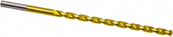Guhring - #12 130° 2-Flute High Speed Steel Extra Length Drill Bit - Industrial Tool & Supply