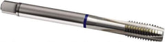 Guhring - 1/4-28 UNF, 3 Flute, Bright Finish, Cobalt Spiral Point Tap - Plug Chamfer, Right Hand Thread, 80mm OAL, 2B Class of Fit, Series 1990 - Exact Industrial Supply