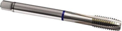 Guhring - 9/16-12 UNC, 4 Flute, Bright Finish, Cobalt Spiral Point Tap - Plug Chamfer, Right Hand Thread, 110mm OAL, 2B Class of Fit, Series 1985 - Exact Industrial Supply