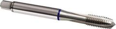 Guhring - #6-32 UNC, 3 Flute, Bright Finish, Cobalt Spiral Point Tap - Plug Chamfer, Right Hand Thread, 56mm OAL, 2B Class of Fit, Series 1980 - Exact Industrial Supply