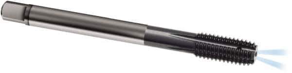 Guhring - M16x2.00 Metric 6HX D13/D14 Thread Limit Modified Bottoming Thread Forming Tap - Solid Carbide, TiCN Finish, 110mm OAL, Series 1931 - Exact Industrial Supply
