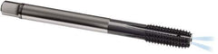 Guhring - M16x2.00 Metric 6HX D13/D14 Thread Limit Modified Bottoming Thread Forming Tap - Solid Carbide, TiCN Finish, 110mm OAL, Series 1931 - Exact Industrial Supply