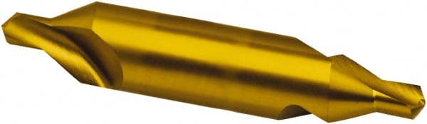 Guhring - Metric Radius Cut 60° Incl Angle High Speed Steel Combo Drill & Countersink - Industrial Tool & Supply