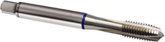 Guhring - M6x1.00 Metric, 3 Flute, Bright Finish, Cobalt Spiral Point Tap - Plug Chamfer, Right Hand Thread, 80mm OAL, 6H Class of Fit, Series 1870 - Exact Industrial Supply