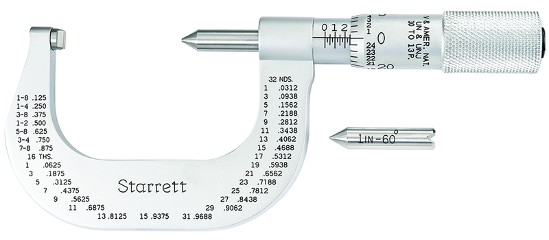 585CP SCRW THREAD MICROMETER - Industrial Tool & Supply