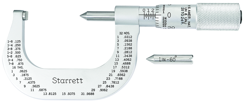 585EP SCRW THREAD MICROMETE - Industrial Tool & Supply