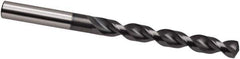 Guhring - 5.7mm 130° Cobalt Jobber Drill - TiCN Finish, Right Hand Cut, Parabolic Flute, 93mm OAL, Cone Relief Point - Industrial Tool & Supply