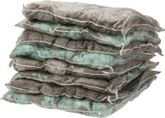 PRO-SAFE - 18 Inch Long x 18 Inch Wide x 2 Inch High, Gray Sorbent Pillow - 28 Gallon Capacity, Universal - Industrial Tool & Supply