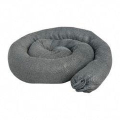 PRO-SAFE - 15 Gal, 4' Long, 3" Diam, Polypropylene Sock - Universal, Gray - Industrial Tool & Supply