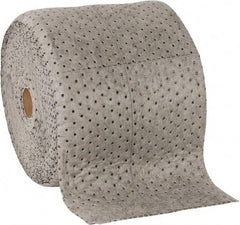 PRO-SAFE - 24 Gal Capacity per Package, Universal Roll - 150' Long x 15" Wide, Gray, Polypropylene - Industrial Tool & Supply