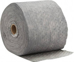 PRO-SAFE - Universal Use, 67 Gallon Package Capacity Sorbent Roll - 300' Long x 15" Wide, Gray - Industrial Tool & Supply