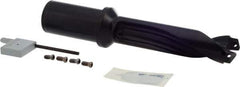 Allied Machine and Engineering - 26 to 28.57mm Diam, 3xD, 3-27/64" Max Depth, 1-1/4" Shank Diam, 7-11/32" OAL, Replaceable Tip Drill - Series 26 - Industrial Tool & Supply