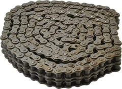 Browning - 5/8" Pitch, ANSI 50-2, Double Strand Roller Chain - Chain No. 50-2, 10 Ft. Long, 0.4" Roller Diam, 3/8" Roller Width - Industrial Tool & Supply