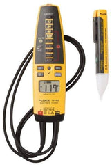 Fluke - 1 Piece, Test Lead Set - 600 Volt Max, LCD Display - Industrial Tool & Supply