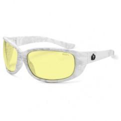 ERDA-YT YELLOW LENS SAFETY GLASSES - Industrial Tool & Supply