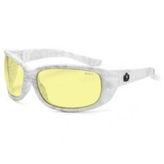 ERDA-YT YELLOW LENS SAFETY GLASSES - Industrial Tool & Supply