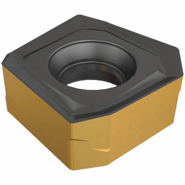 Iscar - S845 SNMU1305 Grade IC5100 Carbide Milling Insert - TiCN/Al2O3 Finish, 0.244" Thick, 13mm Inscribed Circle, 0.8mm Corner Radius - Industrial Tool & Supply