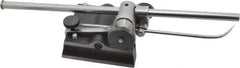 Starrett - 2 Spindle, 9 and 12 Inch Spindle Length, Surface Gage - 3 Inch Long x 2-9/16 Inch Wide Base, Hardened Steel - Industrial Tool & Supply