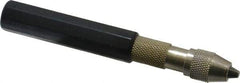 Starrett - 0.125" Capacity, 4-in-1 Pin Vise - 5/8" Body Diam 0.05" Min Capacity - Industrial Tool & Supply