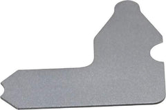Starrett - 7/64 Inch Radius Gage - Satin Chrome Finish, Stainless Steel - Industrial Tool & Supply
