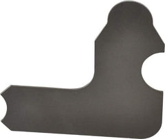 Starrett - 11/32 Inch Radius Gage - Satin Chrome Finish, Stainless Steel - Industrial Tool & Supply