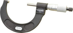 Starrett - 2 to 3" Range, 0.0001" Graduation, Mechanical Outside Micrometer - Ratchet Stop Thimble, Accurate to 0.00005", Digital Counter - Industrial Tool & Supply