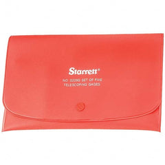 Starrett - Bore Gage Accessories Type: Case Minimum Measurement (Decimal Inch): 0.5000 - Industrial Tool & Supply
