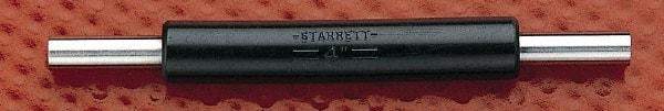 Starrett - 200mm Long, Spherical End Micrometer Calibration Standard - Use with Micrometers, Includes Heat Insulating Handle - Industrial Tool & Supply