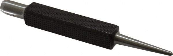 Starrett - 5/64" Center Punch - 3-1/2" OAL, Steel - Industrial Tool & Supply