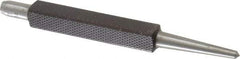 Starrett - 1/8" Center Punch - 4" OAL, Steel - Industrial Tool & Supply