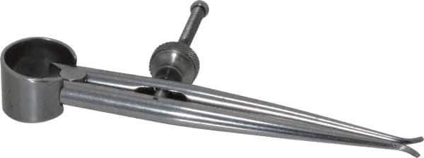 Starrett - 3 Inch Leg, Spring Joint, Ground Steel, Polished, Inside Caliper - 3 Inch Max Measurement, 75mm Max Measurement, Round Leg - Industrial Tool & Supply