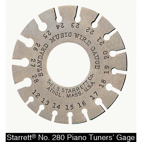 Starrett - Feeler Gages Thickness (Decimal Inch): 0.0625 Leaf Length (Inch): 9/16 - Industrial Tool & Supply
