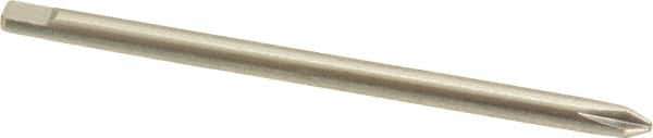 Starrett - #0 Phillips Point, 5/8" Blade Length Precision Blade Screwdriver - 3-3/4" OAL - Industrial Tool & Supply