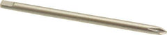 Starrett - #0 Phillips Point, 5/8" Blade Length Precision Blade Screwdriver - 3-3/4" OAL - Industrial Tool & Supply