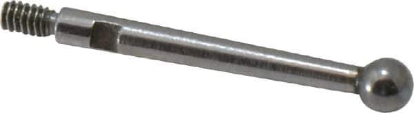 Starrett - 13/16 Inch Long, Carbide, Height Gage Contact Point - For Use with Starrett Height Gages - Industrial Tool & Supply