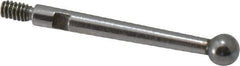 Starrett - 13/16 Inch Long, Carbide, Height Gage Contact Point - For Use with Starrett Height Gages - Industrial Tool & Supply