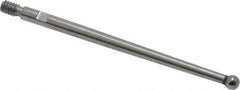 Starrett - 2mm Ball Diam, Carbide, Ball Test Indicator Contact Point - 1-5/16" Contact Point Length, Use with Starrett 811 & 811M Dial Test Indicators - Industrial Tool & Supply