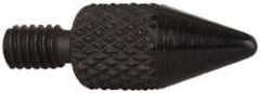 Starrett - #4-48, 1/16" Ball Diam, Steel Tapered Contact Point - 7/16" Contact Point Length, Use with AGD Dial Indicators - Industrial Tool & Supply