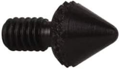 Starrett - #4-48, 1/16" Ball Diam, Steel Tapered Contact Point - 3/16" Contact Point Length, Use with AGD Dial Indicators - Industrial Tool & Supply