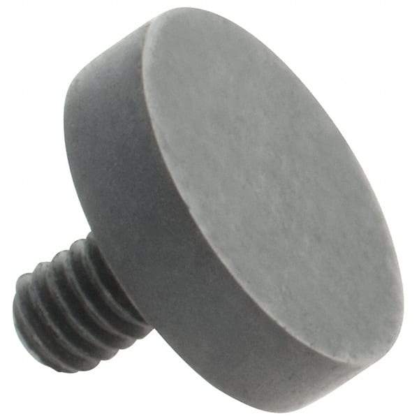 Starrett - #4-48, 3/8" Ball Diam, Steel Flat Contact Point - 3/32" Contact Point Length, Use with 650 & 651 Back Plunger Dial Indicators, AGD Dial Indicators - Industrial Tool & Supply