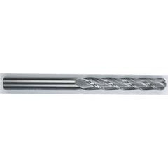 5/8" Dia. - 6" OAL - Solid CBD - TiAlN - Ball Nose SE EM - 4 FL - Industrial Tool & Supply