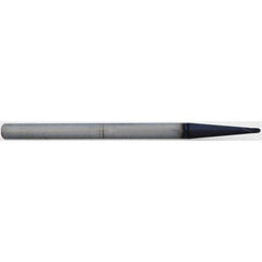 Accupro - 1", 1-1/4" LOC, 1" Shank Diam, 6" OAL, 7 Flute, Solid Carbide Square End Mill - Industrial Tool & Supply