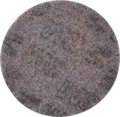 3M - 4-1/2" Diam, Aluminum Oxide Hook & Loop Disc - Medium Grade, Nonwoven, Series SL-DH - Industrial Tool & Supply