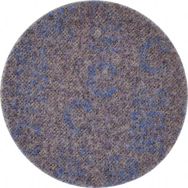 3M - 4-1/2" Diam, Aluminum Oxide Hook & Loop Disc - Coarse Grade, Nonwoven, Series SL-DH - Industrial Tool & Supply