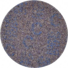 3M - 4-1/2" Diam, Aluminum Oxide Hook & Loop Disc - Coarse Grade, Nonwoven, Series SL-DH - Industrial Tool & Supply
