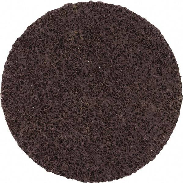 3M - 4-1/2" Diam, Aluminum Oxide Hook & Loop Disc - Coarse Grade, Nonwoven, Series SL-DH - Industrial Tool & Supply